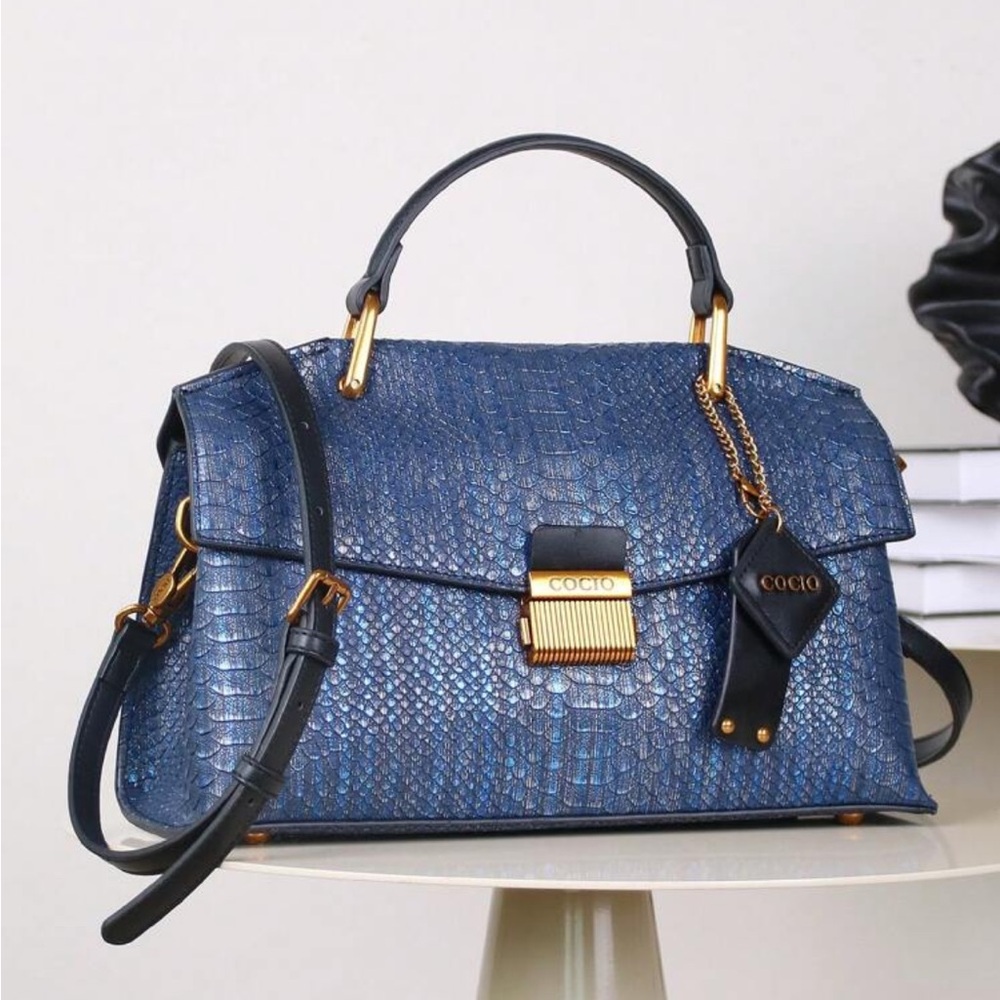 New Snakeskin print Handbag